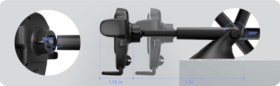 phone mount for car phone holder mount car cell phone stand dashboard phone holder