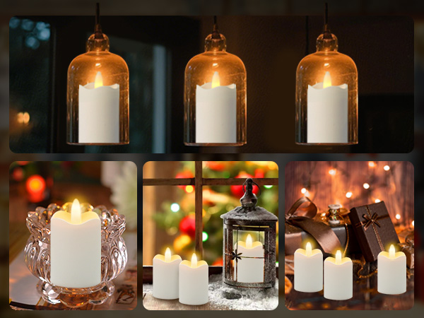 flameless candles with remote