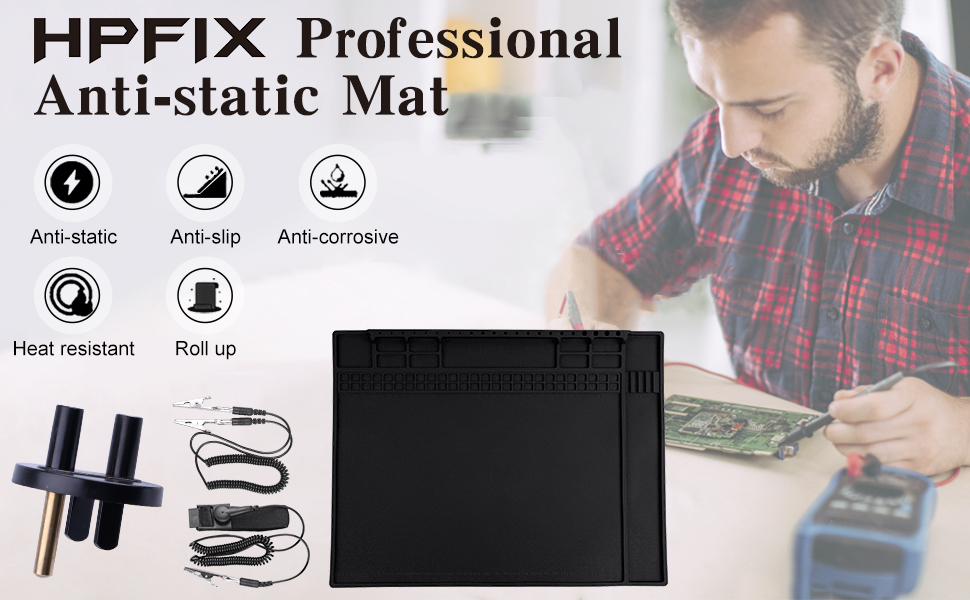hpfix anti static mat for electronis repair 