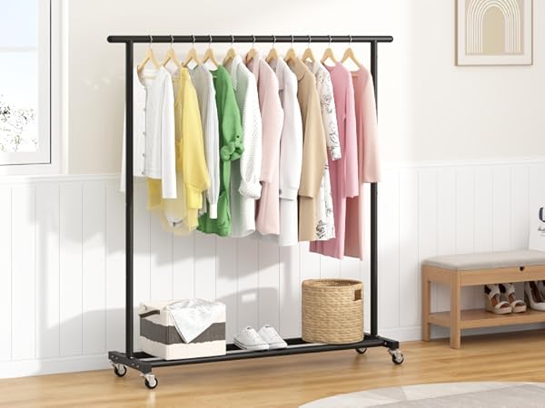 Black Clothes Drying Rack