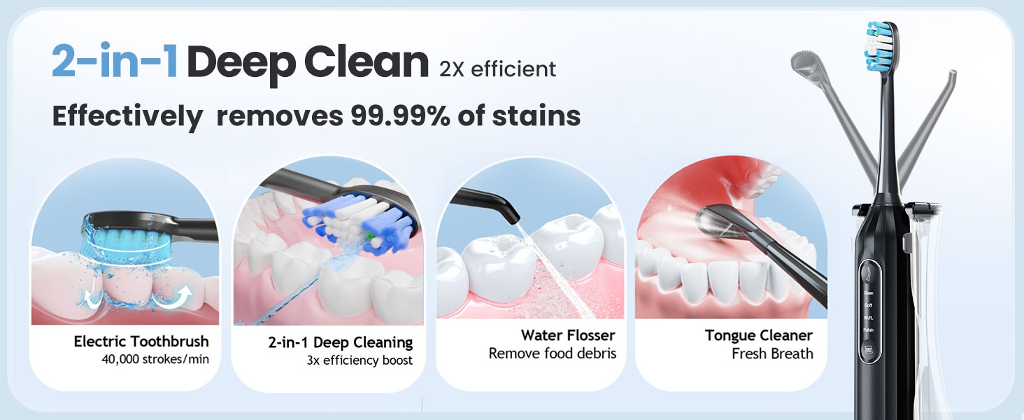 3-in-1 Deep Clean