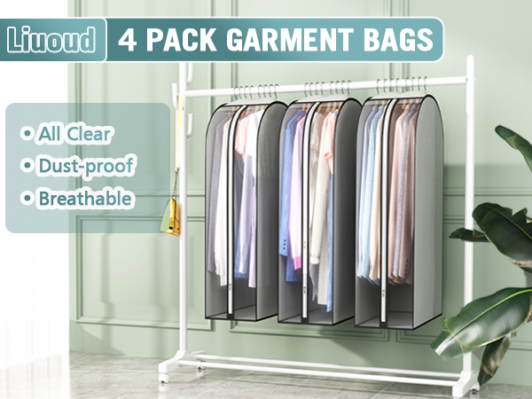 3 garment bags