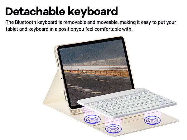 keyboard case for ipad 11th/10th