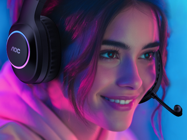 wireless headset with mic