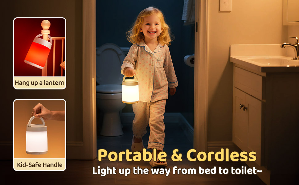 Baby Night Light Nursery Lamp for Breastfeeding Kids Night Light for Kids Baby Essentials Newborn