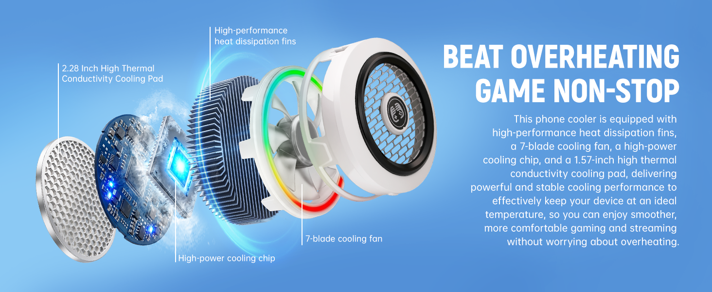 Phone Cooler for Gaming