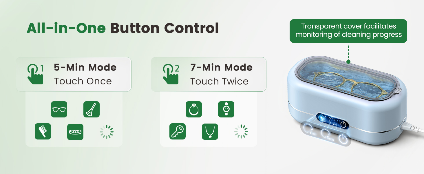 Ultrasonic Jewelry Cleaner