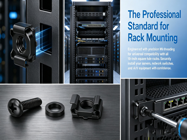 server rack screws and cage nuts