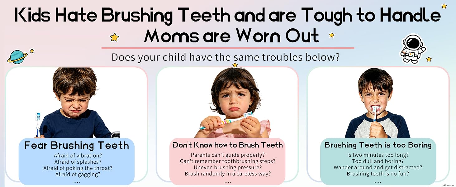 Kids Electric U Shaped Toothbrush