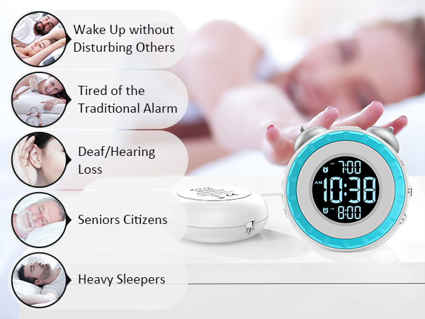 loud alarm clocks for bedrooms