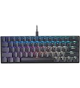 Mad Catz S.T.R.I.K.E. 6 RGB Mechanical Wired Gaming Keyboard Compact 60% Form Factor
