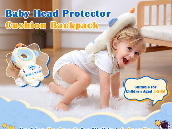 Baby Head Protector Cushion Backpack