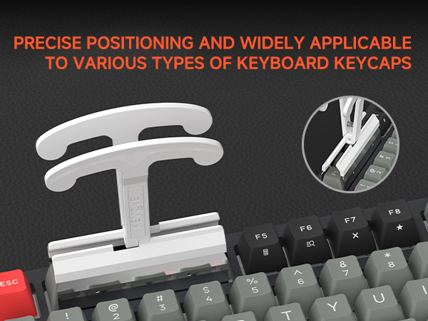 P11 4-Key Keycap Puller - Custom Gaming Mechanical Keyboard Cleaning and Removal Tool