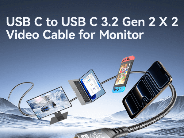 type c video cable for monitor
