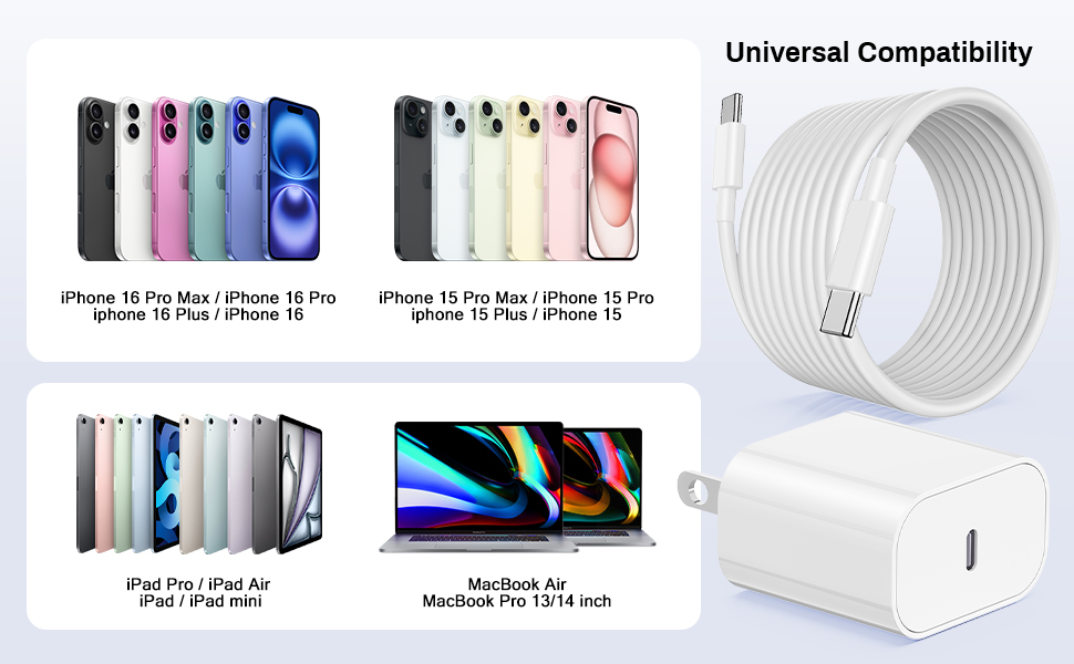 for iphone 15 16 charger