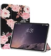 MOSISO Compatible with iPad 10th Generation Case 10.9 inch 2022 A2696 A2757 A2777, Peony Slim Pro...