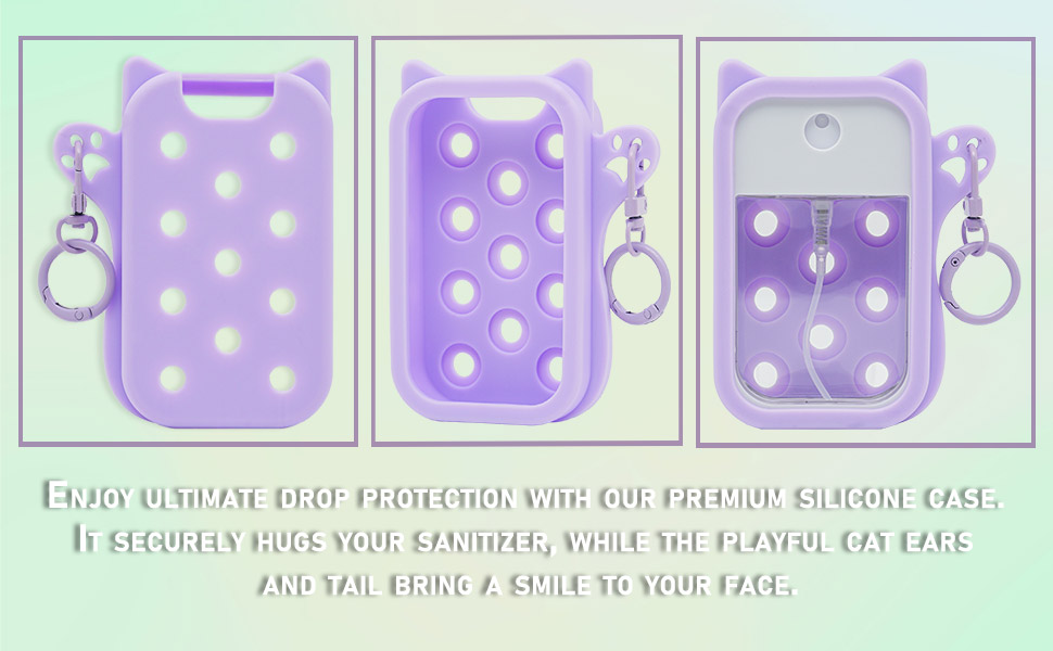 hand sanitizer case claw