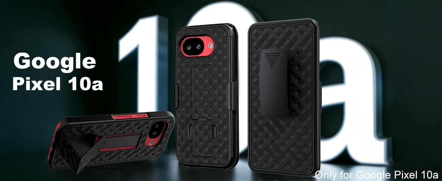 Ailiber for Google Pixel 10a Case with Belt Clip