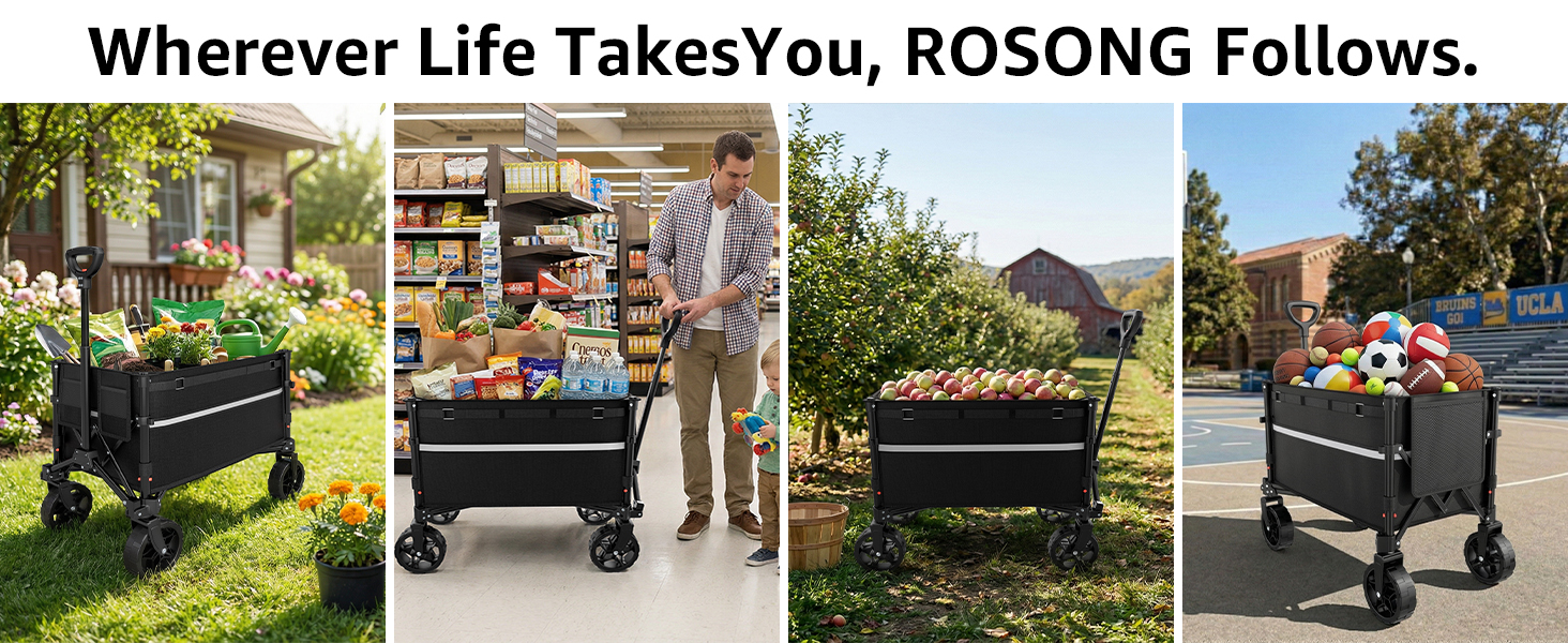 wagons carts foldable