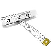 Perfect Measuring Tape - Fraction Tape Measure, All-Purpose 60 Inch Tape Measure - Double Sided F...