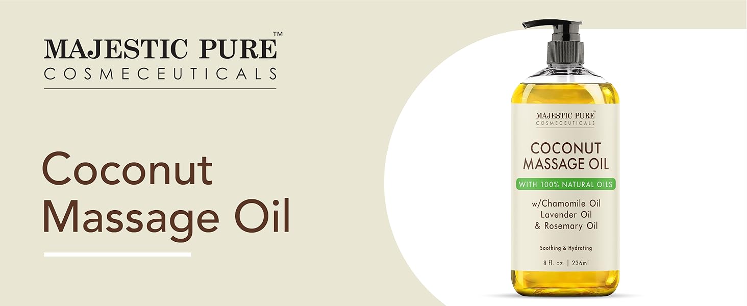 coconut massage oil