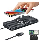 Wireless Car Charger Pad Qi Charging Mat Fast 15W 10W 7.5W Quick Charge Adapter Phone Stand Holde...