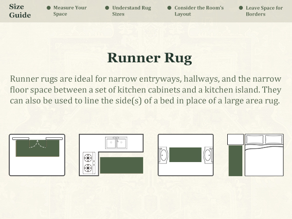 size guide for runner rug