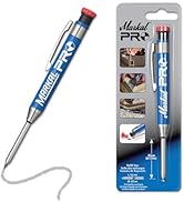 Markal 96270 - Markal PRO Holder with 1 Graphite Lead, Built-in Sharpener, 1 Click Advance, Heavy...