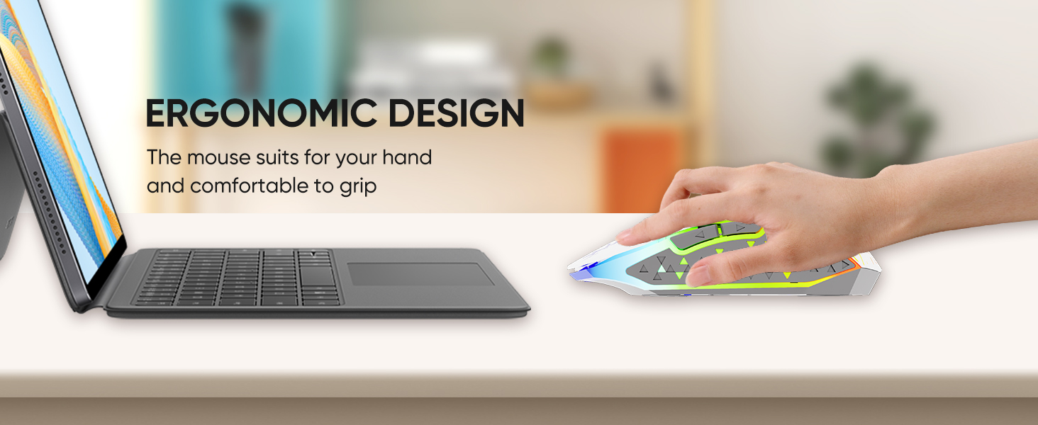 Bluetooth Mouse Wireless Gaming Mouse