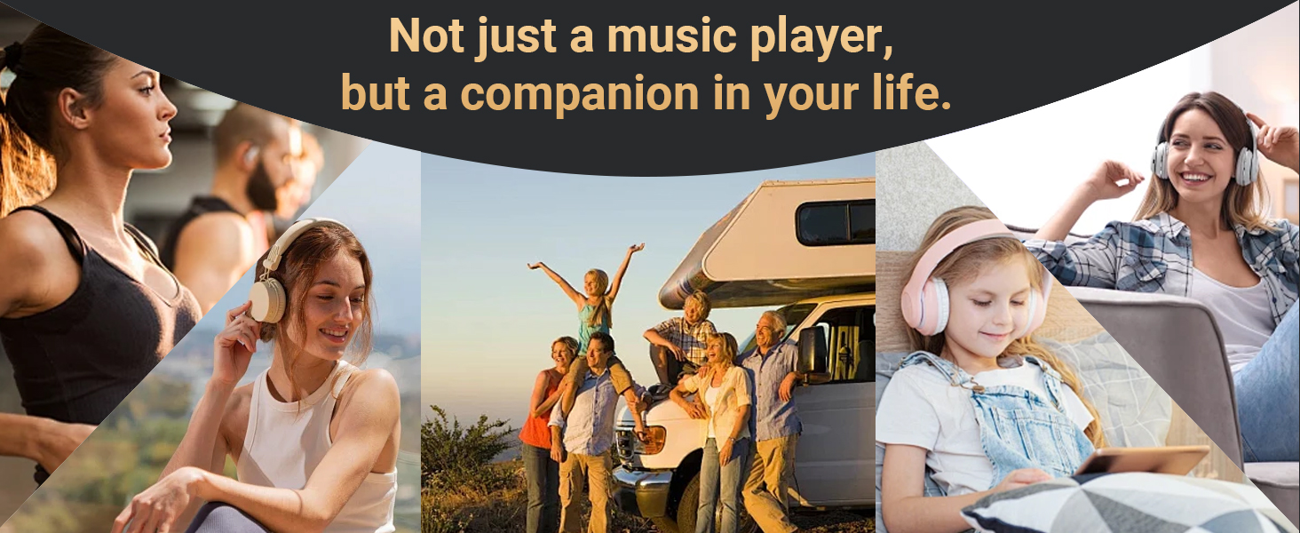 MP3 Player with Bluetooth and WiFi