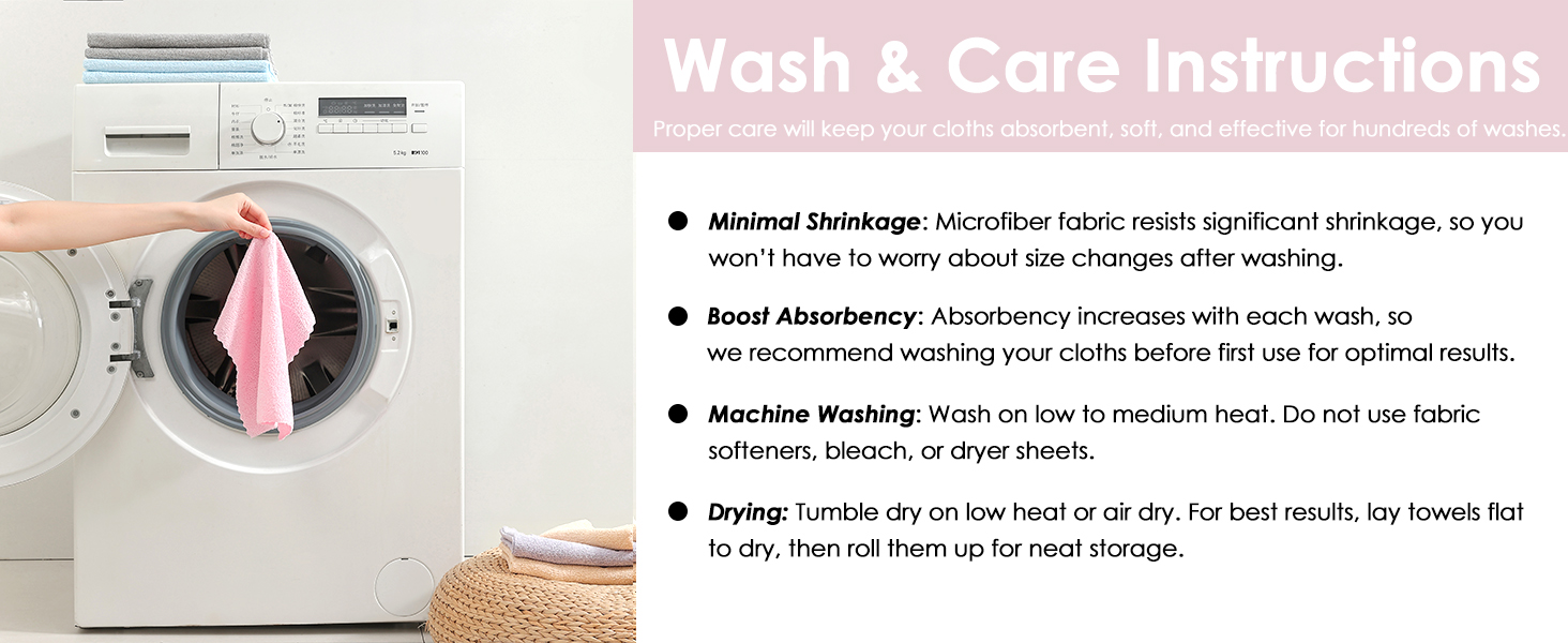 How to take care of the cleaning paper towels?