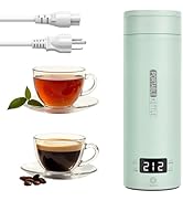 Rzlinn Portable Electric Kettle forTravel, Small Hot Water Kettle with NTC Temperature Control an...