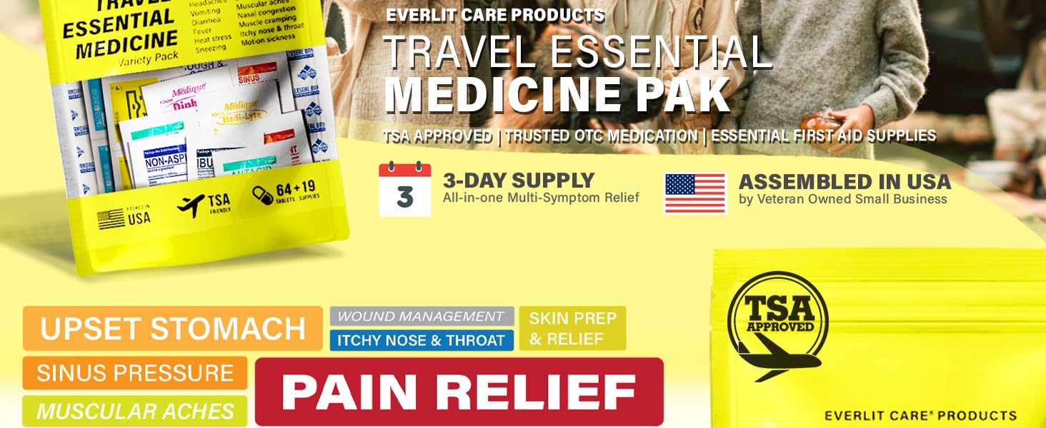 Travel Medication Pack