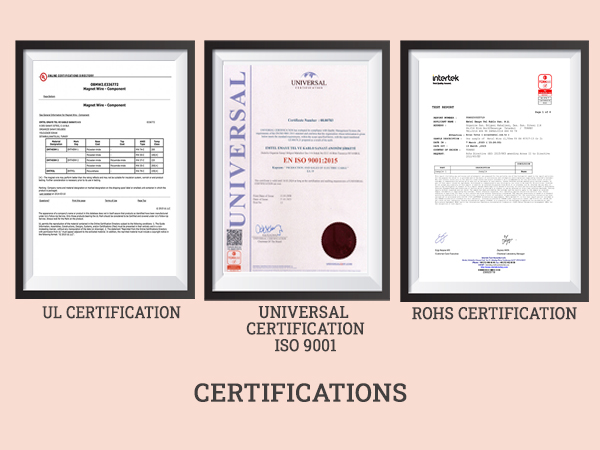 Certificates