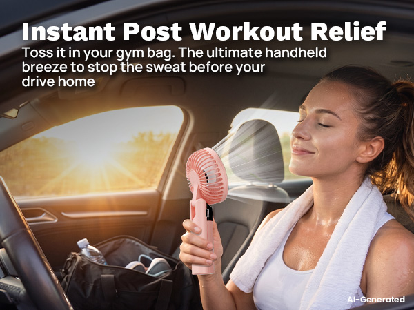 Handheld Fan Rechargeable