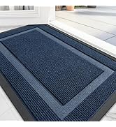 OLANLY Front Door Mat Indoor Outdoor Entrance, Waterproof All-Season, All-Weather Doormat, Sturdy...