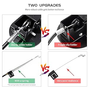 recliner cable replacement handle and cable