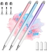 Stylus Pens for Touch Screens, 2 in 1 High Precision Universal Stylus Pen for iPad Compatible wit...