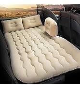 Sling Car Air Mattress Bed,Removable Camping Mattress for Car Back Seat,Portable Car Bed,Travel C...