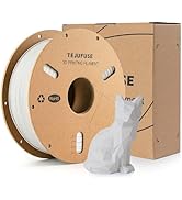TEJUFUSE PLA 3D Printing Filament 1.75mm, Gray, 2.2lbs (1kg), Neatly Wound for Smooth Printing, H...