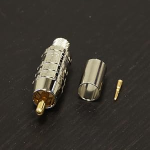 Taversoe 7 3-piece connector, before crimping