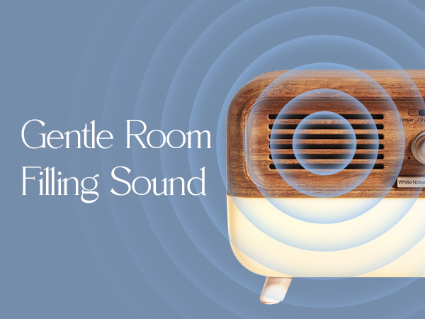DRM, White noise, bluetooth, sleep machine, clock,