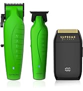 Supreme Trimmer 3-in-1 Barber Kit | Vader Clipper, Vader Trimmer &amp; Crunch Foil Shaver | Men's Pro...