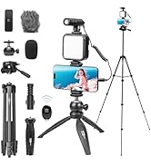 USKEYVISION Vlogging Kit for iPhone Youtuber Starter Kit Content Creator Equipment for iPhone 16/...
