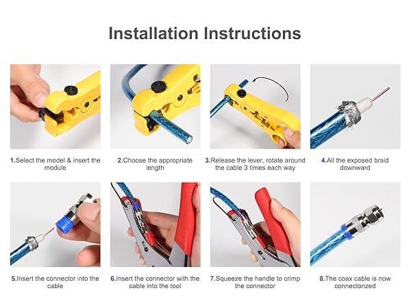 rg6 compression connectors