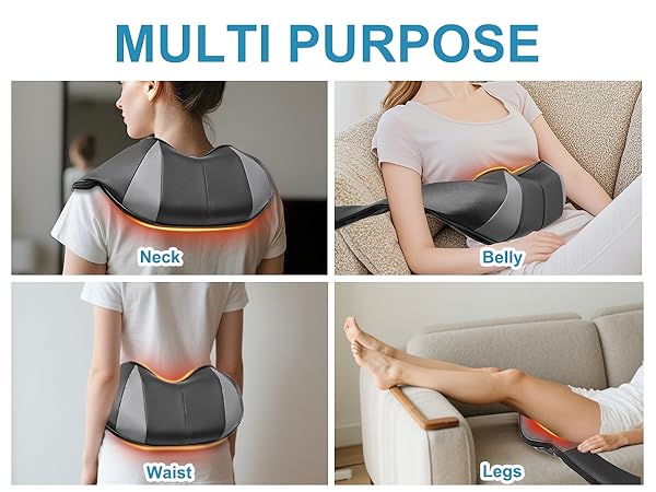 back massager for pain relief deep tissue