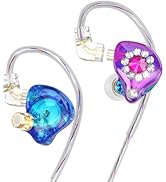 Piluyaa Wired Gaming Headphones IEM Earphones with 1DD,AK6 Spark Detachable in Ear Monitor, HiFi ...