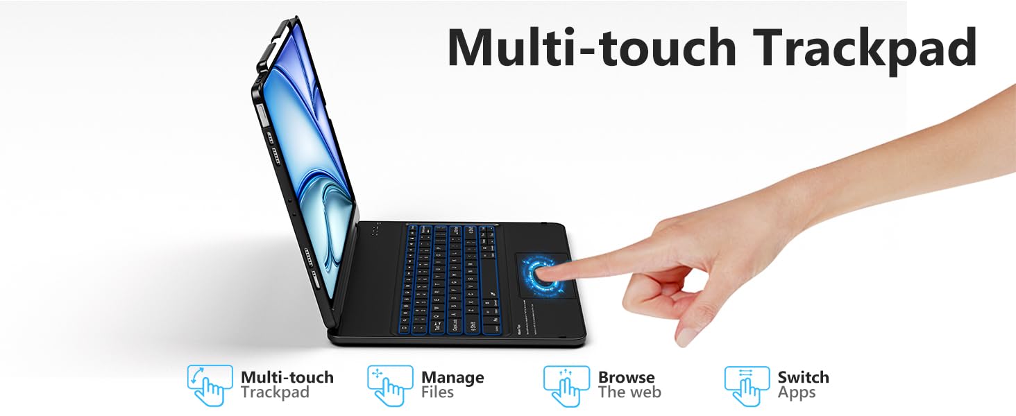 iPad Air 13 inch case keyboard