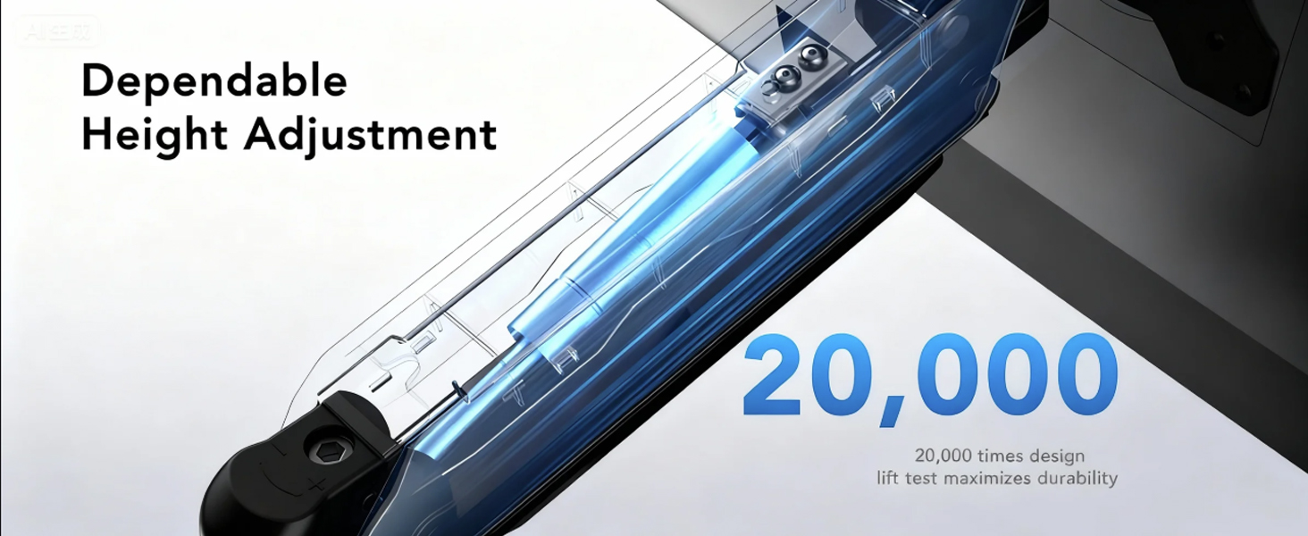 Dependable Height Adjustment