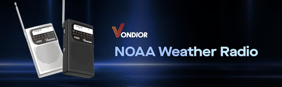 Vondior NOAA Weather Radio